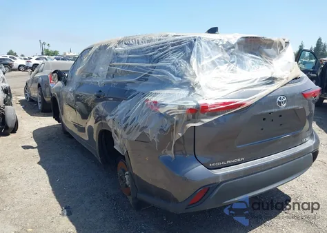 2021 Toyota Highlander L/Le from USA, damaged, VIN 5TDBZRBH8MS544237